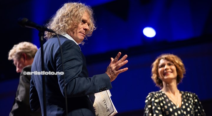 Herborg Kråkevik konsert i Kilden, Vetle Lid Larssen. Foto: Svein Erik Nomeland