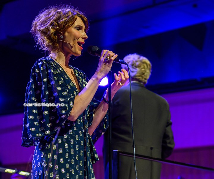 Herborg Kråkevik konsert i Kilden. Foto: Svein Erik Nomeland