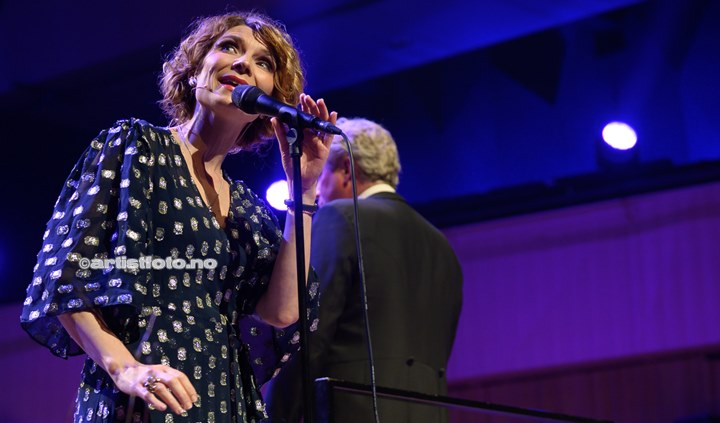 Herborg Kråkevik konsert i Kilden. Foto: Svein Erik Nomeland