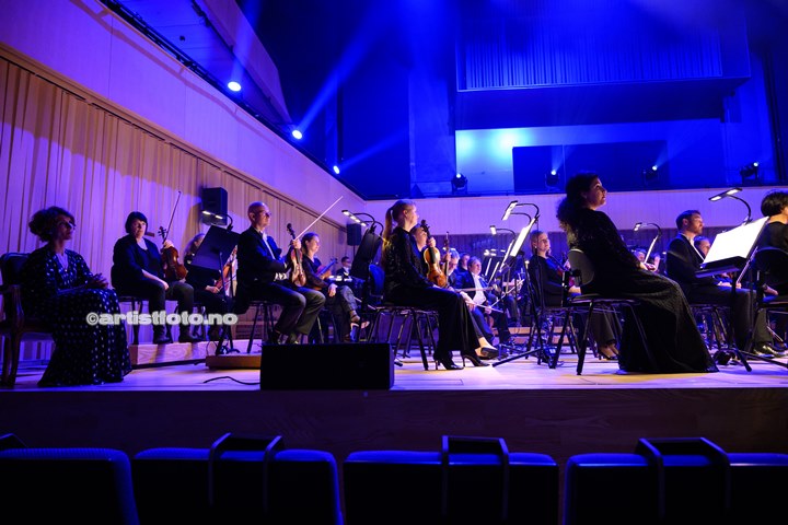 Herborg Kråkevik konsert i Kilden, Kristiansand Symfoniorkester. Foto: Svein Erik Nomeland