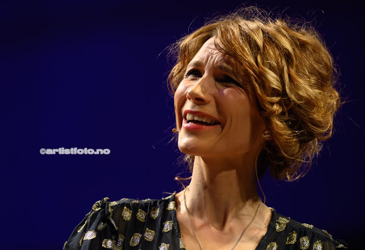 Herborg Kråkevik konsert i Kilden. Foto: Svein Erik Nomeland