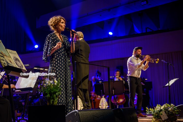 Herborg Kråkevik konsert i Kilden. Foto: Svein Erik Nomeland
