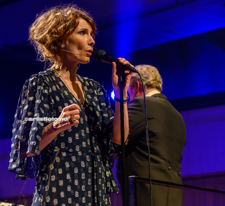 Herborg Kråkevik konsert i Kilden. Foto: Svein Erik Nomeland