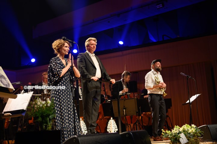Herborg Kråkevik konsert i Kilden. Foto: Svein Erik Nomeland