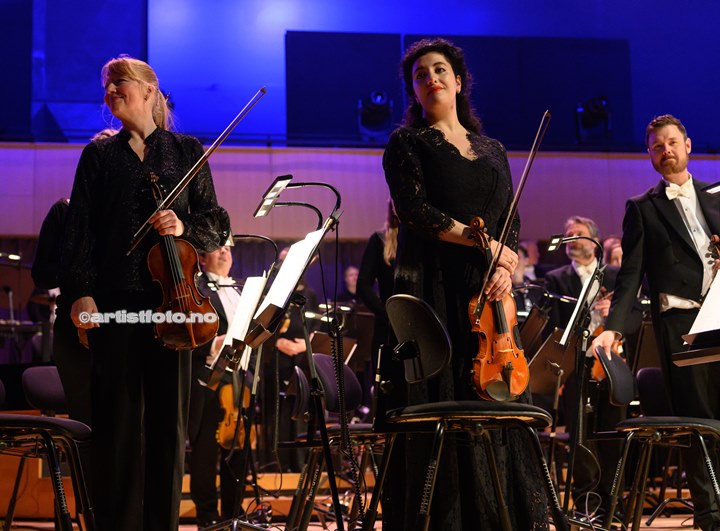 Herborg Kråkevik konsert i Kilden, Kristiansand Symfoniorkester. Foto: Svein Erik Nomeland