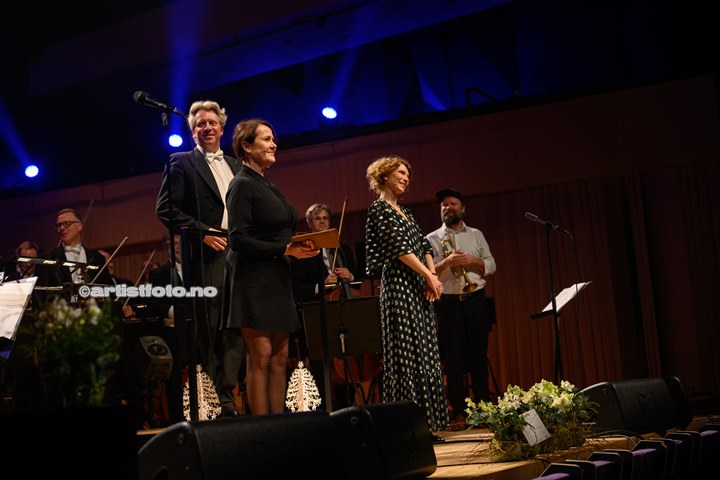 Herborg Kråkevik konsert i Kilden. Foto: Svein Erik Nomeland