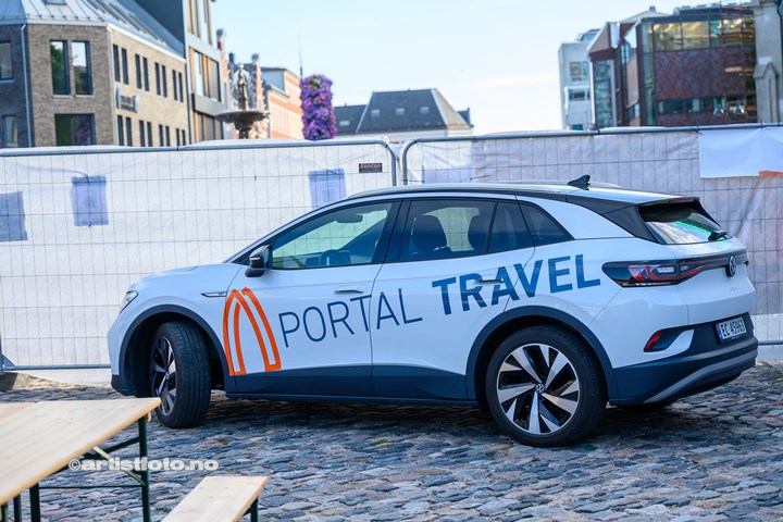 Portal Travel stod for festaften på Øvre Torv i Kristiansand