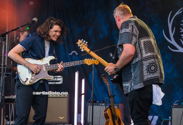 Fay Wildhagen på Bendiks i Kristiansand. Foto: Svein Erik Nomeland
