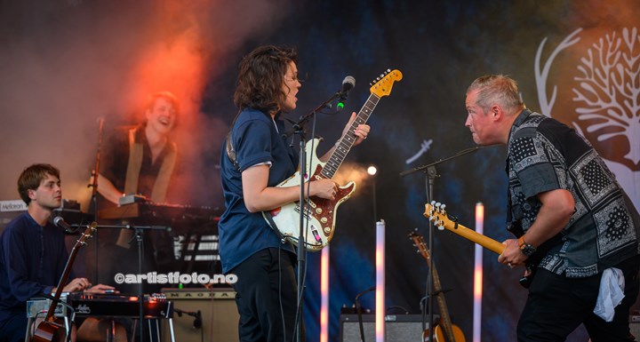 Fay Wildhagen på Bendiks i Kristiansand. Foto: Svein Erik Nomeland