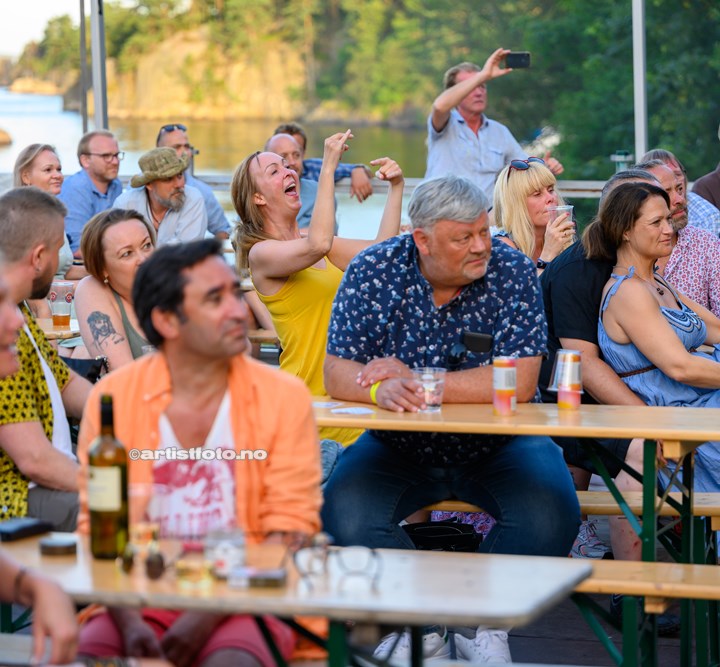 Fay Wildhagen på Bendiks i Kristiansand. Foto: Svein Erik Nomeland
