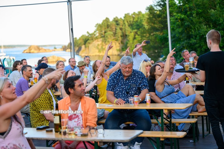 Fay Wildhagen på Bendiks i Kristiansand. Foto: Svein Erik Nomeland