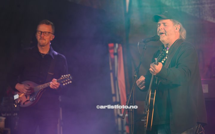 Henning Kvitnes på Skalldyrfestivalen i Mandal. Foto: Marie Launes