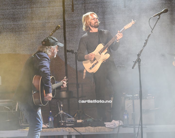 Henning Kvitnes på Skalldyrfestivalen i Mandal. Foto: Marie Launes