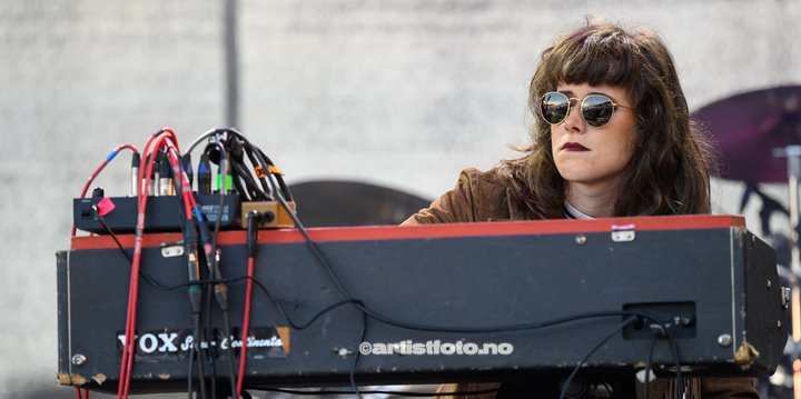 Murky Tide på Skalldyrfestivalen i Mandal. Foto: Marie Launes