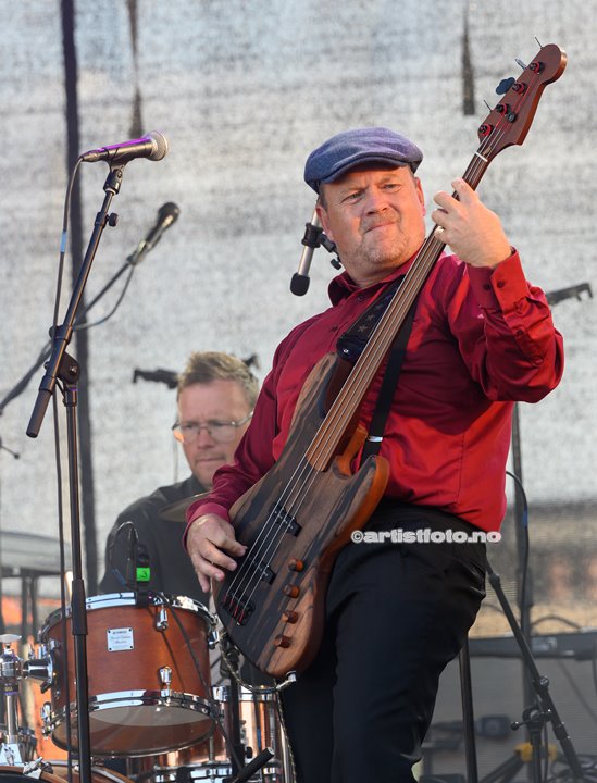 Murky Tide på Skalldyrfestivalen i Mandal. Foto: Marie Launes