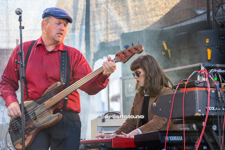 Murky Tide på Skalldyrfestivalen i Mandal. Foto: Marie Launes