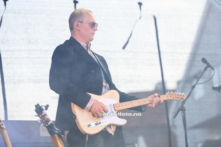 Murky Tide på Skalldyrfestivalen i Mandal. Foto: Marie Launes