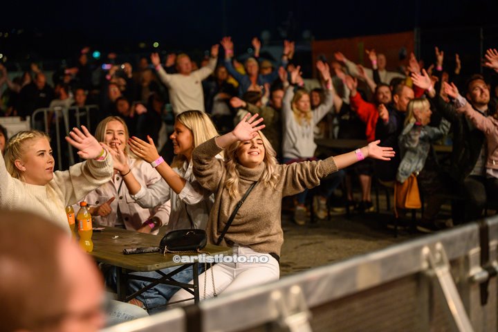 Plumbo på Skalldyrfestivalen i Mandal. Foto: Marie Launes