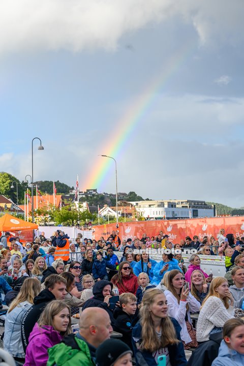 TIX på Skalldyrfestivalen i Mandal. Foto: Marie Launes