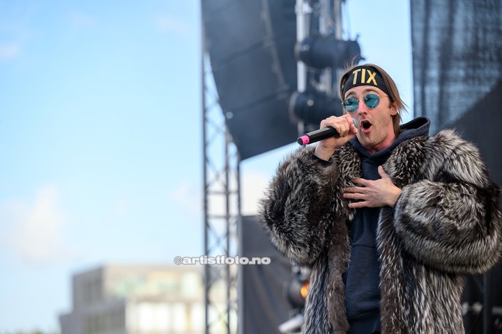 TIX på Skalldyrfestivalen i Mandal. Foto: Marie Launes