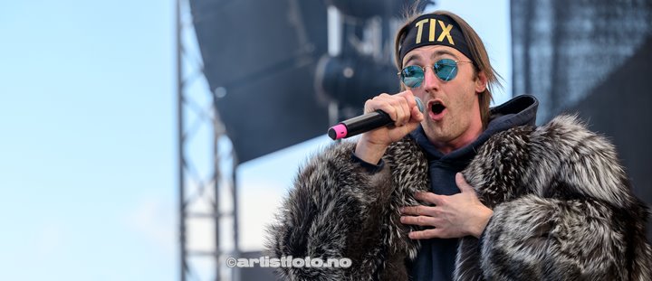 TIX på Skalldyrfestivalen i Mandal. Foto: Marie Launes