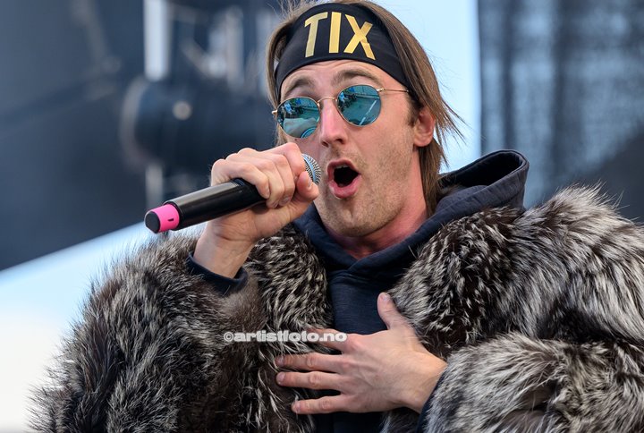 TIX på Skalldyrfestivalen i Mandal. Foto: Marie Launes