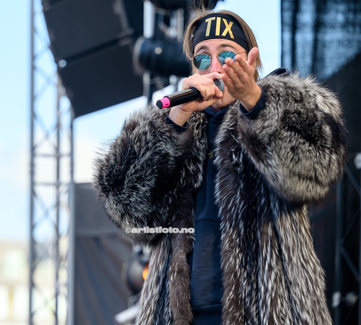 TIX på Skalldyrfestivalen i Mandal. Foto: Marie Launes