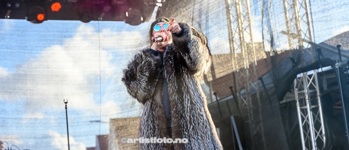 TIX på Skalldyrfestivalen i Mandal. Foto: Marie Launes