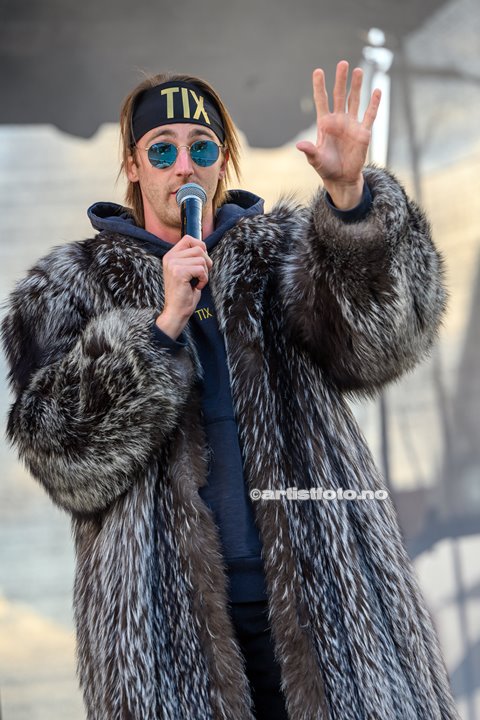 TIX på Skalldyrfestivalen i Mandal. Foto: Marie Launes