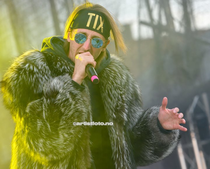 TIX på Skalldyrfestivalen i Mandal. Foto: Marie Launes