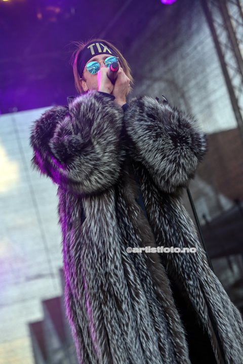 TIX på Skalldyrfestivalen i Mandal. Foto: Marie Launes