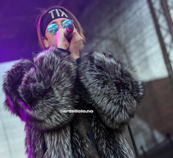 TIX på Skalldyrfestivalen i Mandal. Foto: Marie Launes