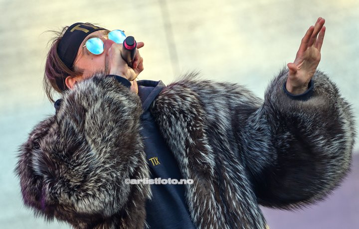 TIX på Skalldyrfestivalen i Mandal. Foto: Marie Launes