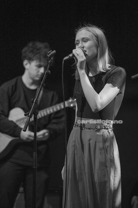 Vokalist Ingunn Graedler Listuen og Havsus på Teateret i Kristiansand