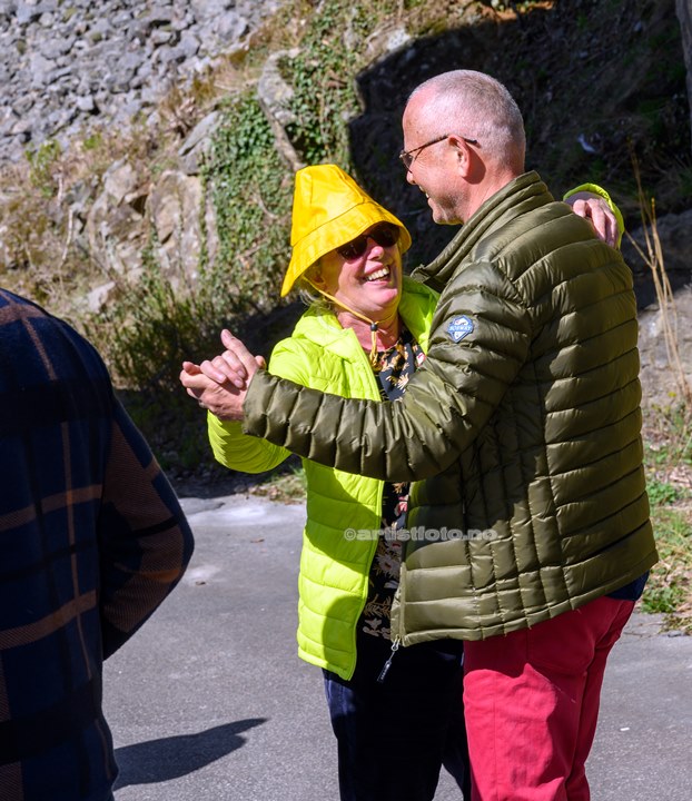 SydVest´n Trekkspillklubb på Holum Historielags 100 års feiring av Knuden.