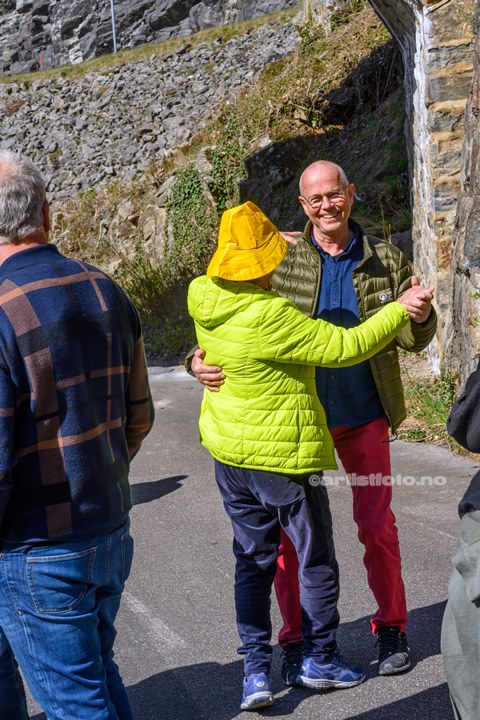 SydVest´n Trekkspillklubb på Holum Historielags 100 års feiring av Knuden.