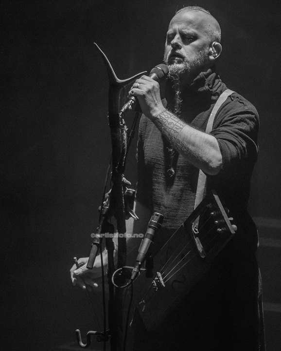 Einar Selvik, Wardruna i Kilden Kristiansand. Foto: Svein Erik Nomeland