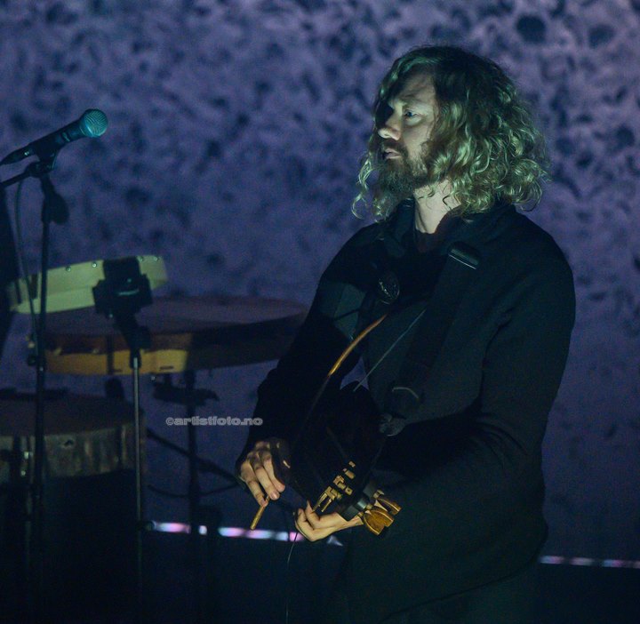 John Stenersen, Wardruna, i Kilden Kristiansand. Foto: Svein Erik Nomeland