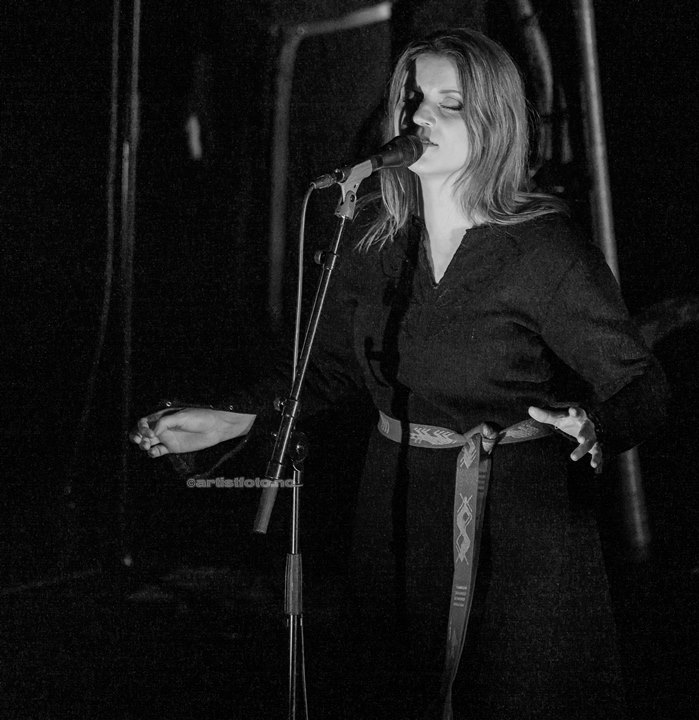 Lindy-Fay Hella, Wardruna, i Kilden Kristiansand. Foto: Svein Erik Nomeland