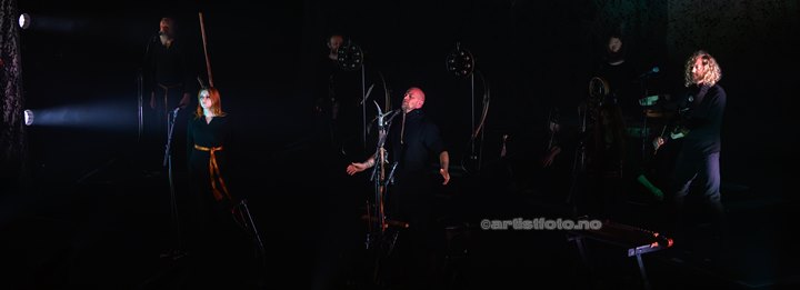Wardruna, i Kilden Kristiansand. Foto: Svein Erik Nomeland