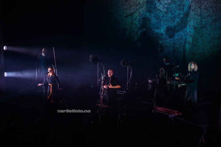 Wardruna, i Kilden Kristiansand. Foto: Svein Erik Nomeland
