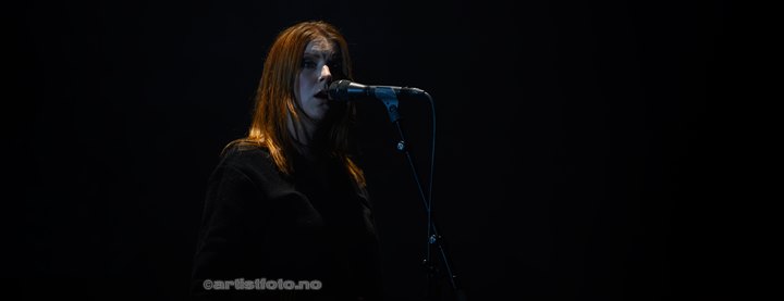 Lindy-Fay Hella, Wardruna, i Kilden Kristiansand. Foto: Svein Erik Nomeland