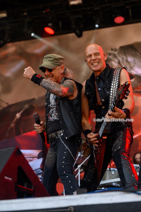 Accept, Tons of Rock 2022. Foto: Svein Erik Nomeland