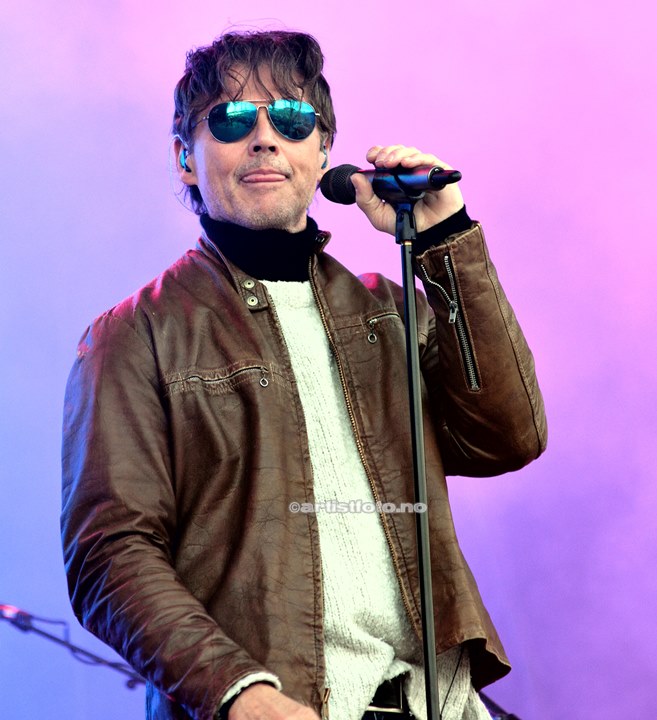 Morten Harket, a-ha , Canal Street i Arendal. Foto: Stine Hommelsgård