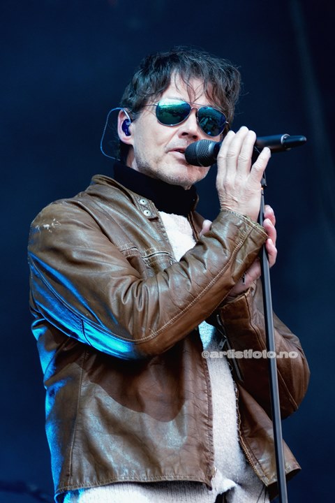 Morten Harket, a-ha , Canal Street i Arendal. Foto: Stine Hommelsgård