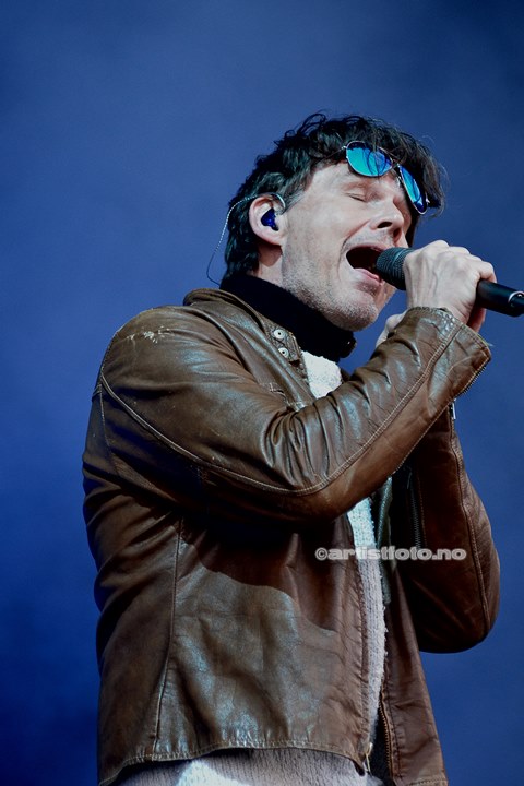 Morten Harket, a-ha , Canal Street i Arendal. Foto: Stine Hommelsgård