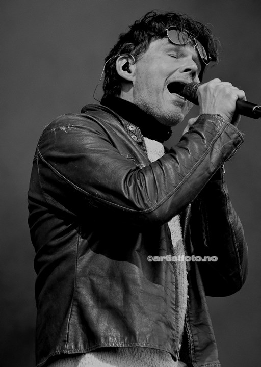 Morten Harket, a-ha , Canal Street i Arendal. Foto: Stine Hommelsgård
