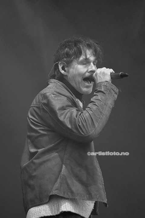 Morten Harket, a-ha , Canal Street i Arendal. Foto: Stine Hommelsgård