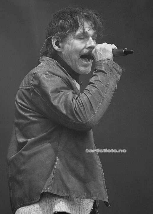 Morten Harket, a-ha , Canal Street i Arendal. Foto: Stine Hommelsgård