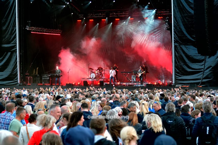 a-ha , Canal Street i Arendal. Foto: Stine Hommelsgård